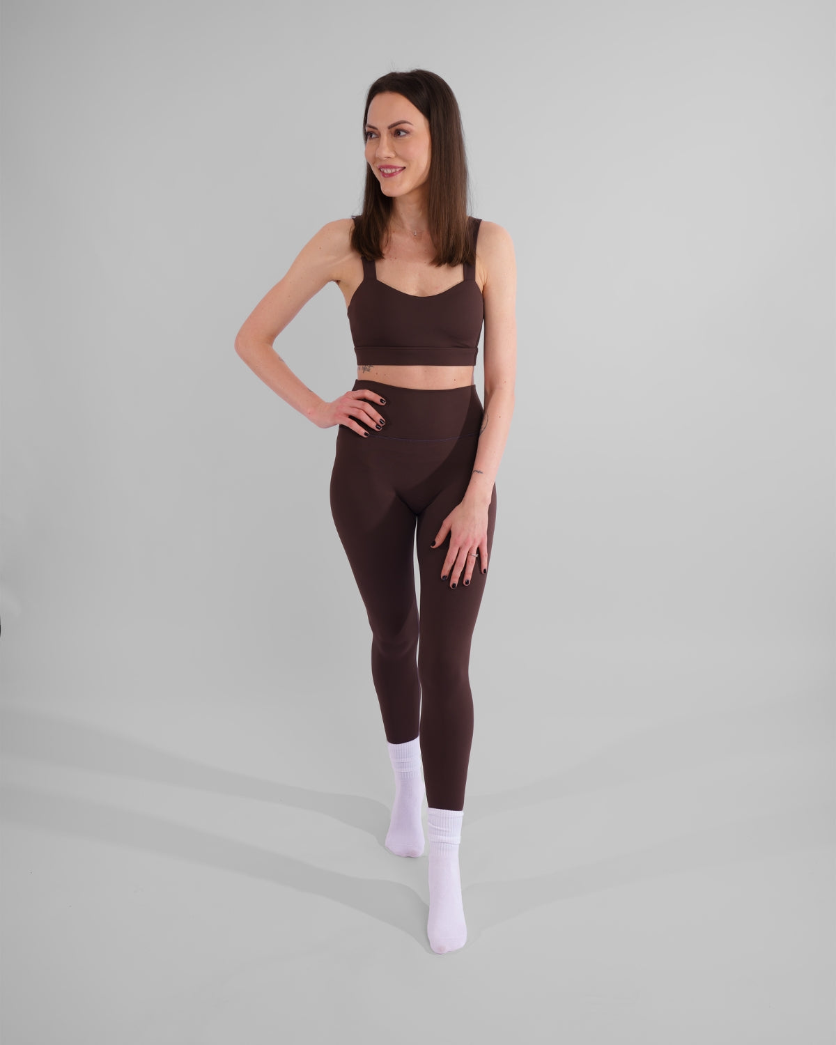 Colanți Softsculpt Sisterly Tribe - Espresso