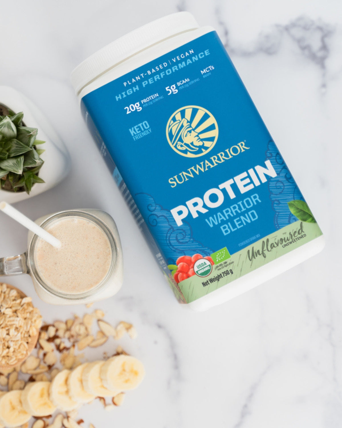 Proteina Vegana Sunwarrior Fara Aroma 750g