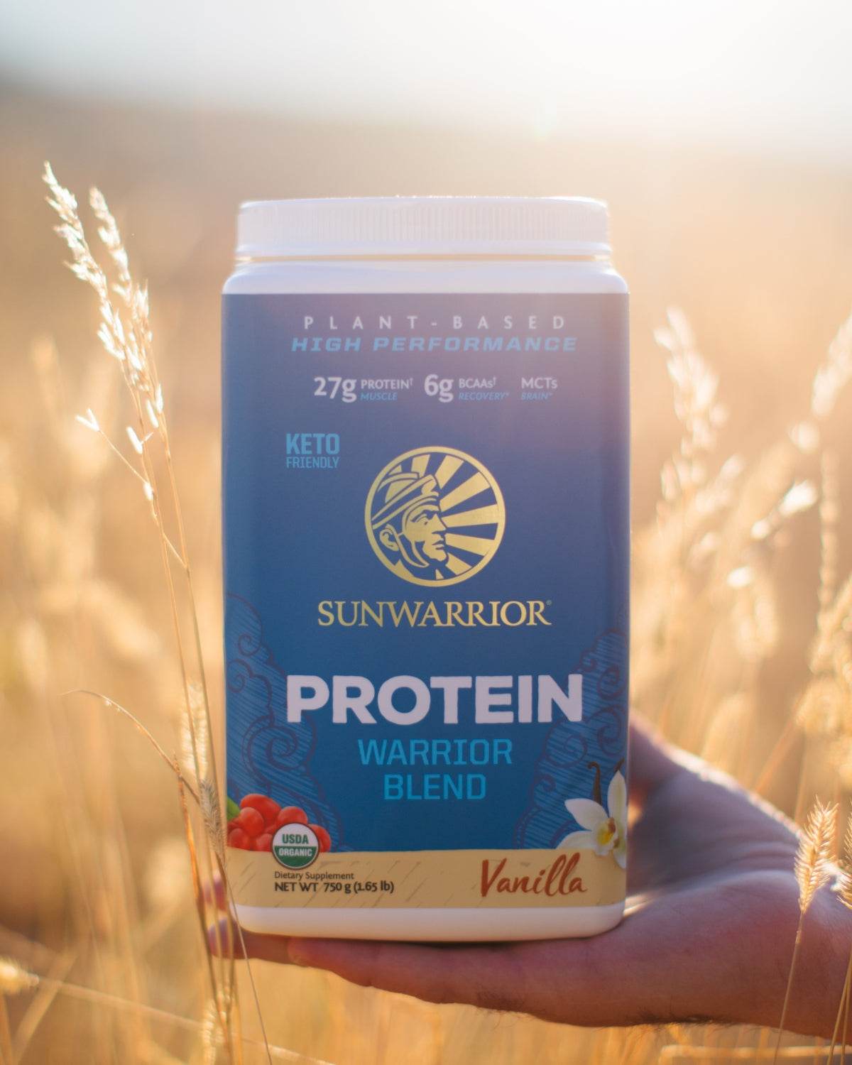 Proteina Vegana Sunwarrior Vanilie 750g