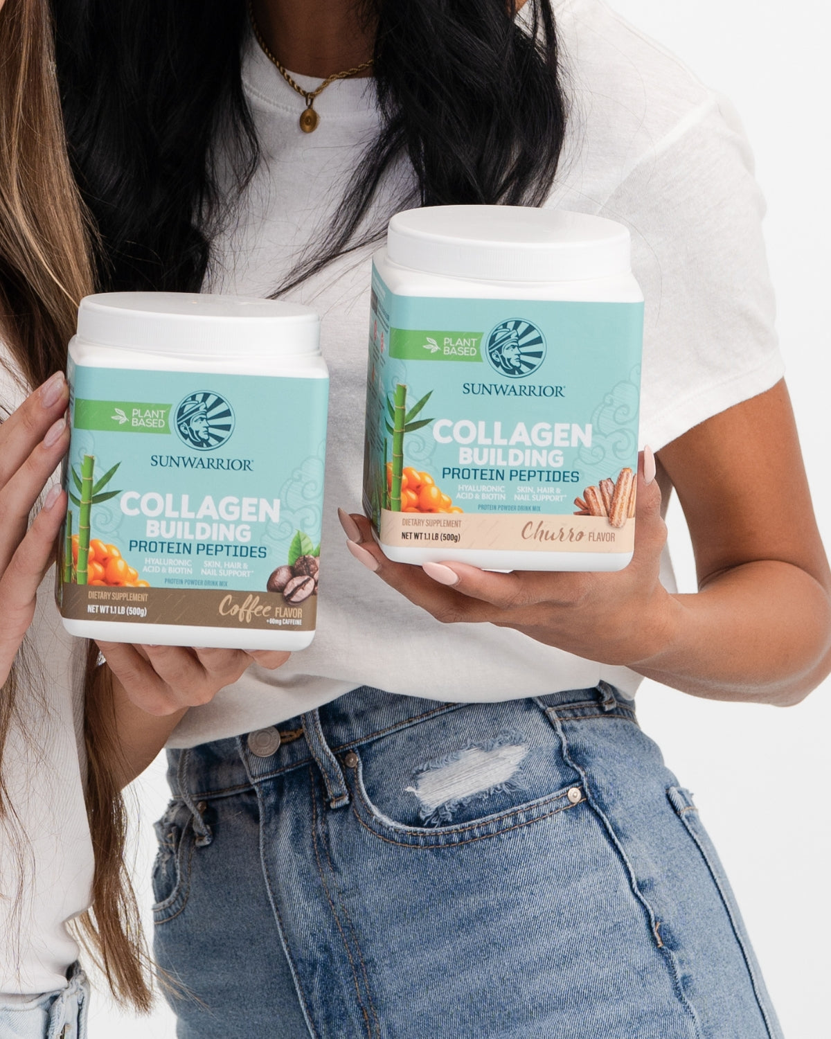 Collagen Building Peptides Sunwarrior Churro 500g