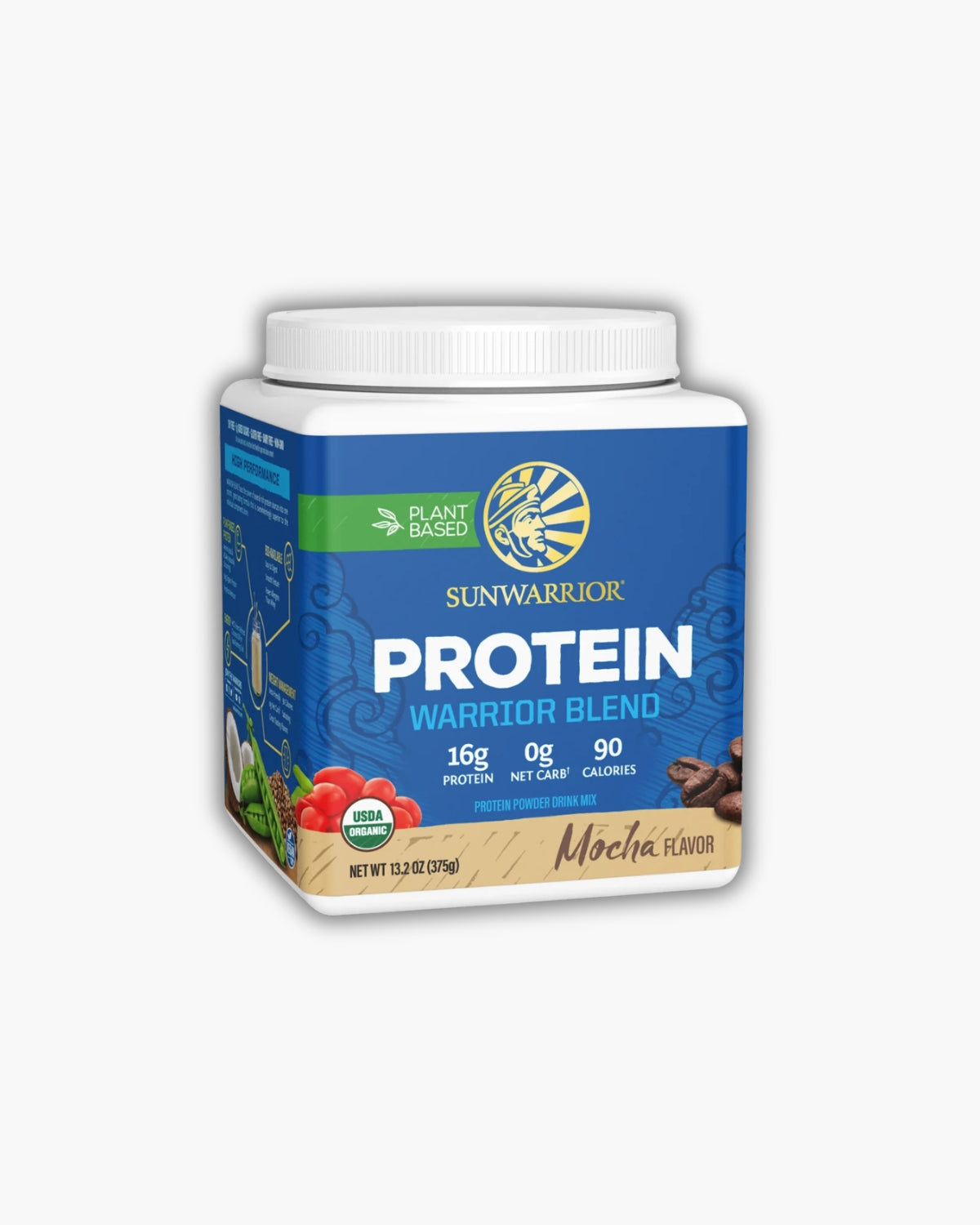 Proteina Vegana Organica Sunwarrior Mocha 375g