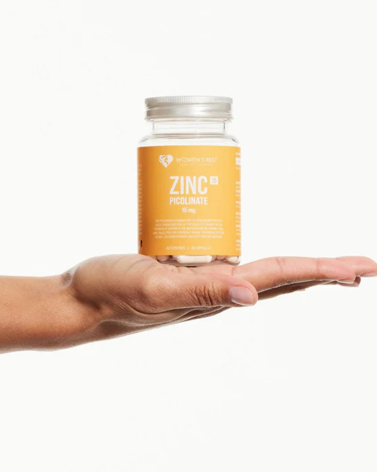 Zinc Picolinat 15mg, 60 Capsule, Women's Best