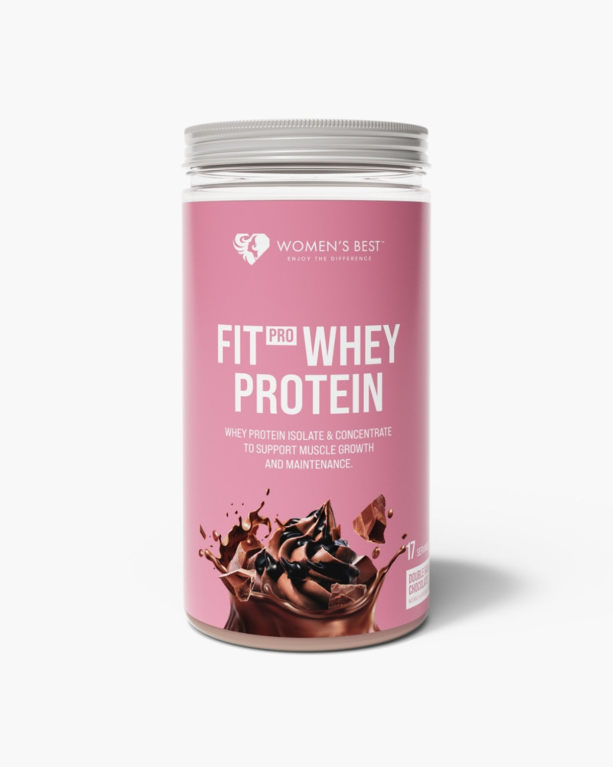 Proteina Fit Pro Whey 510 gr, Double Rich Chocolate, Women's Best