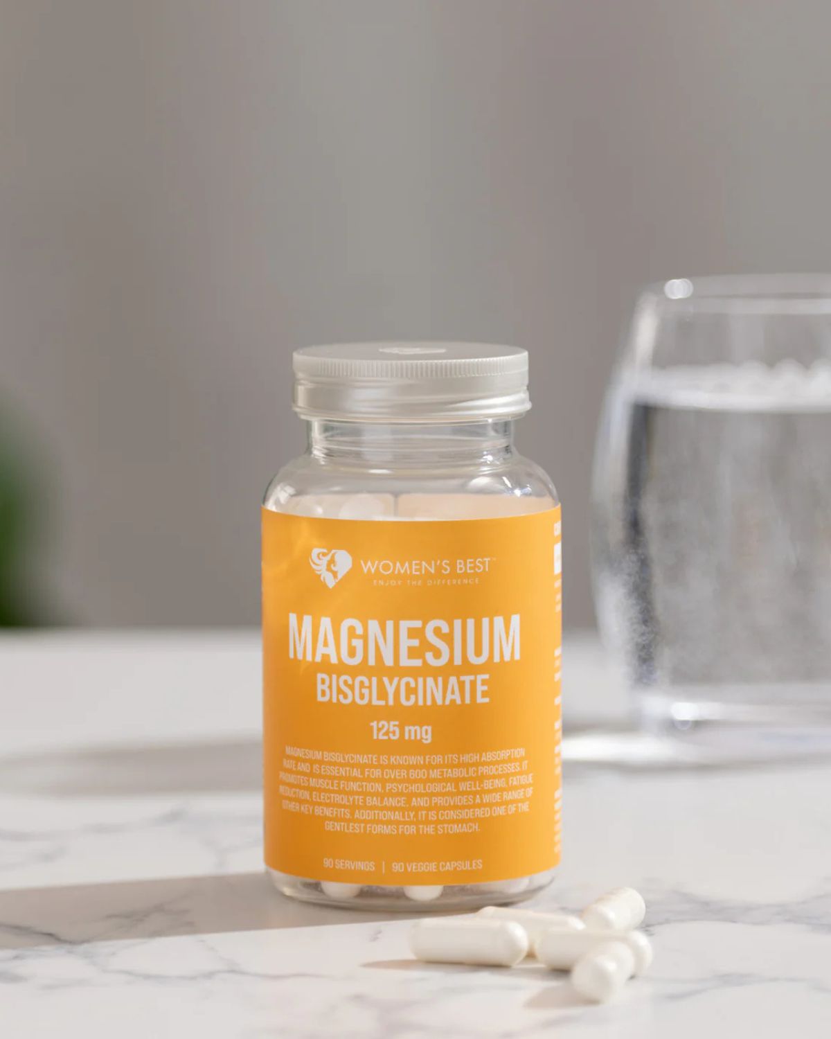 Vitamine Magneziu Bisglicinat, 90 capsule, Women's Best