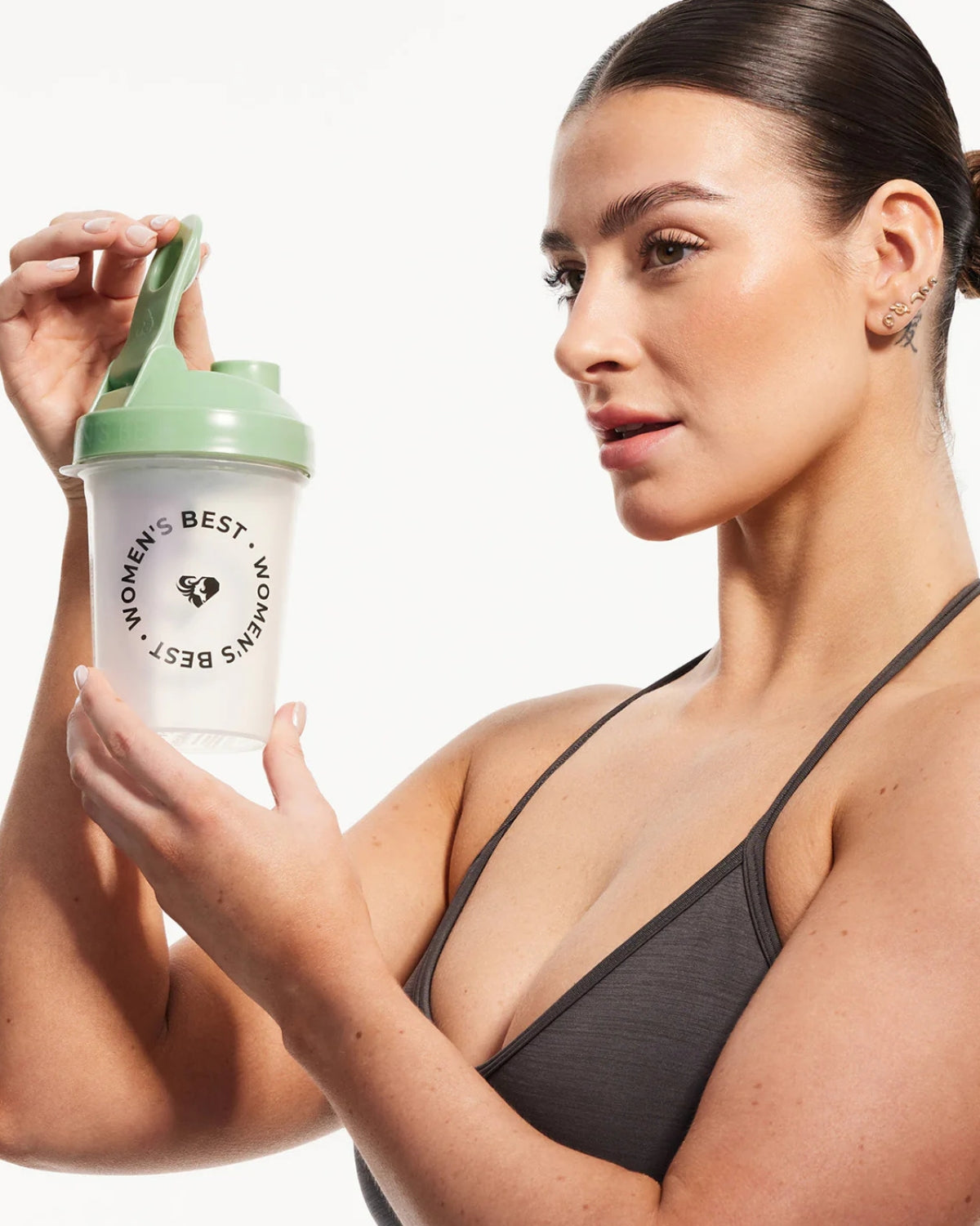 Shaker 400 ml, Light Green, Women's Best