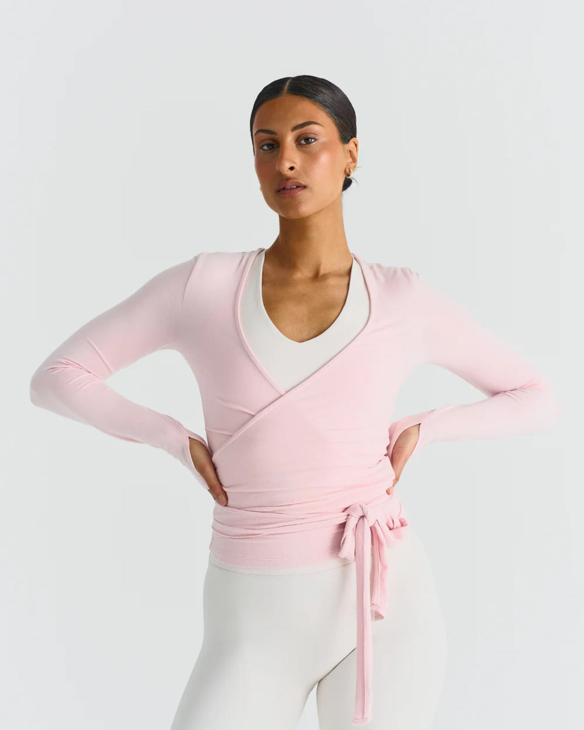 Top Soft Ballet Wrap Sisterly Tribe - Ballet Slipper