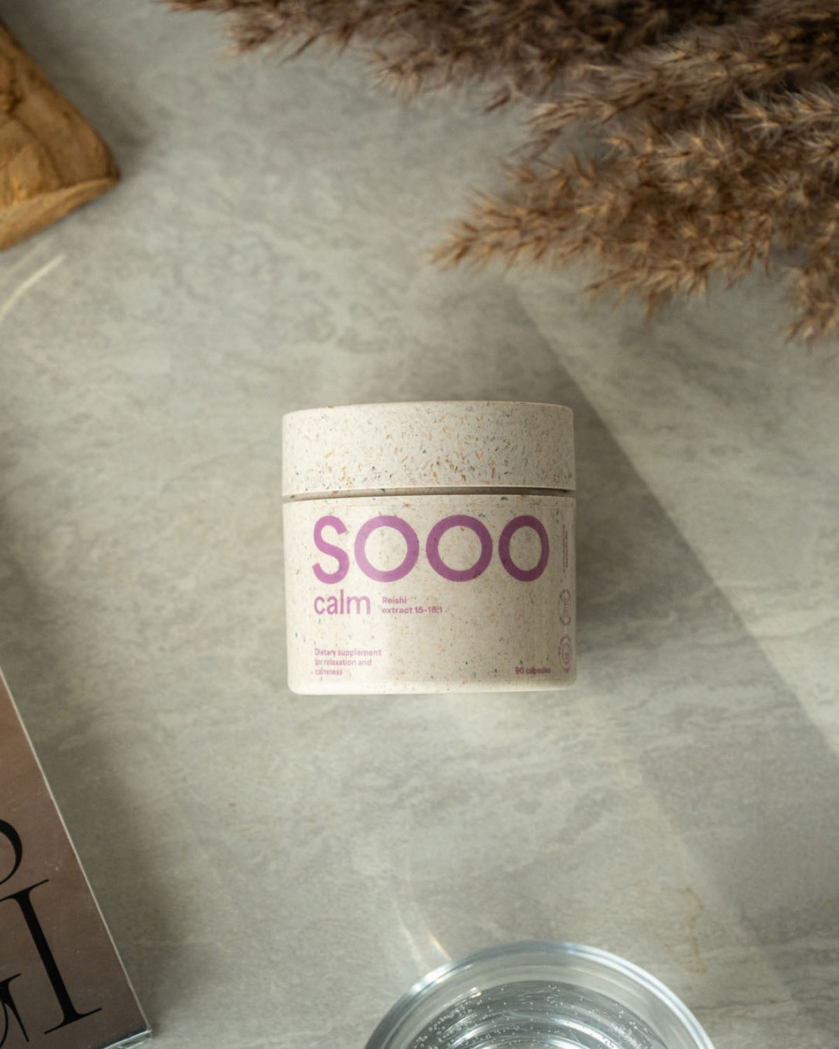 SOOO Calm Reishi Extract 15-18:1, 90 capsule