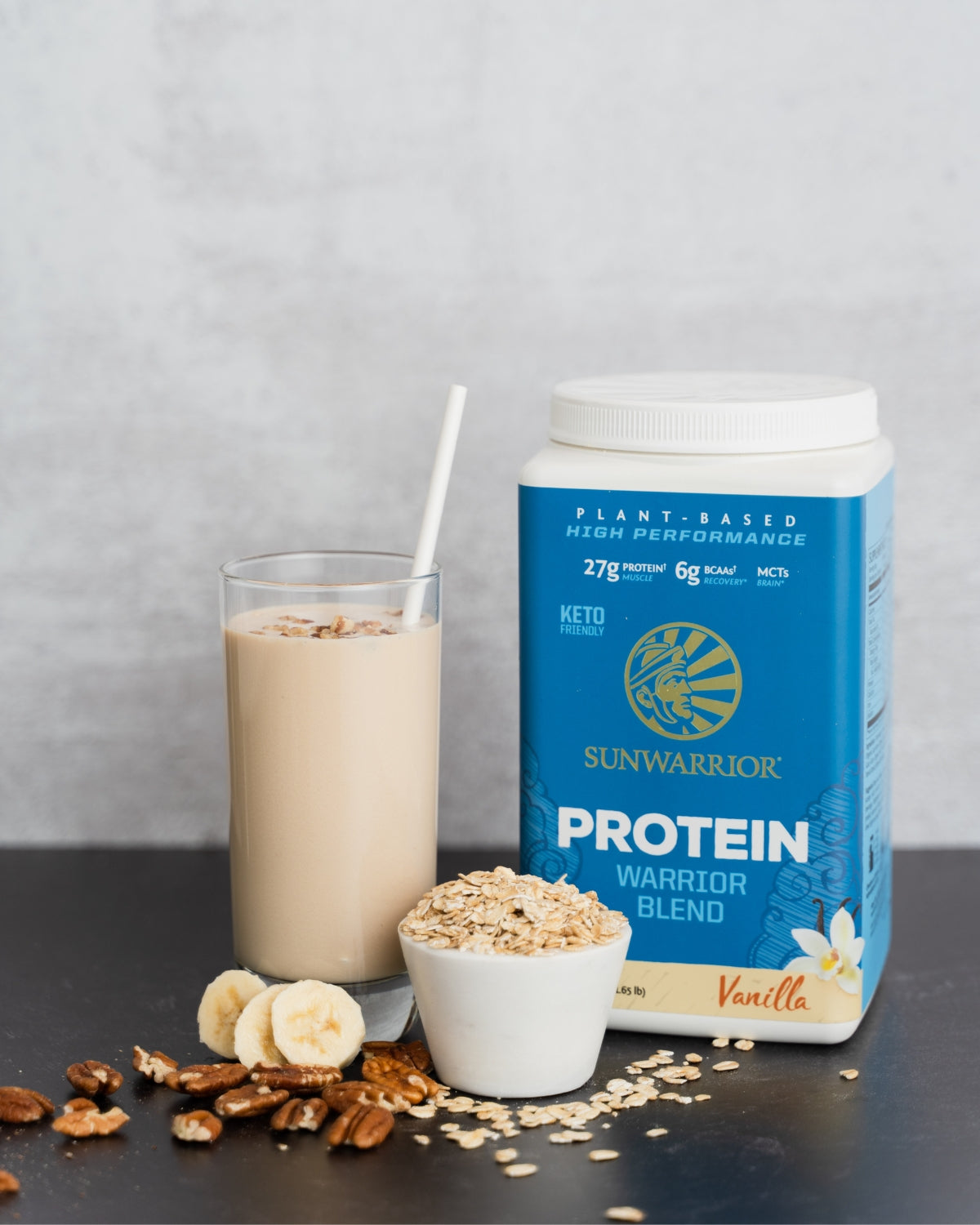 Proteina Vegana Sunwarrior Vanilie 750g