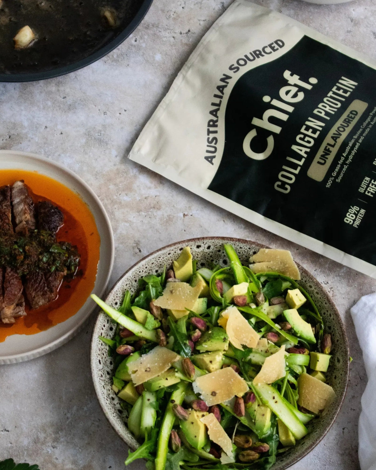 Chief, Proteina Fara Aroma, 450g