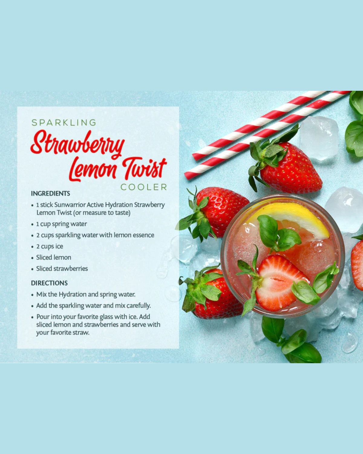 Electroliti Sunwarrior Capsuni si Lamaie 7g