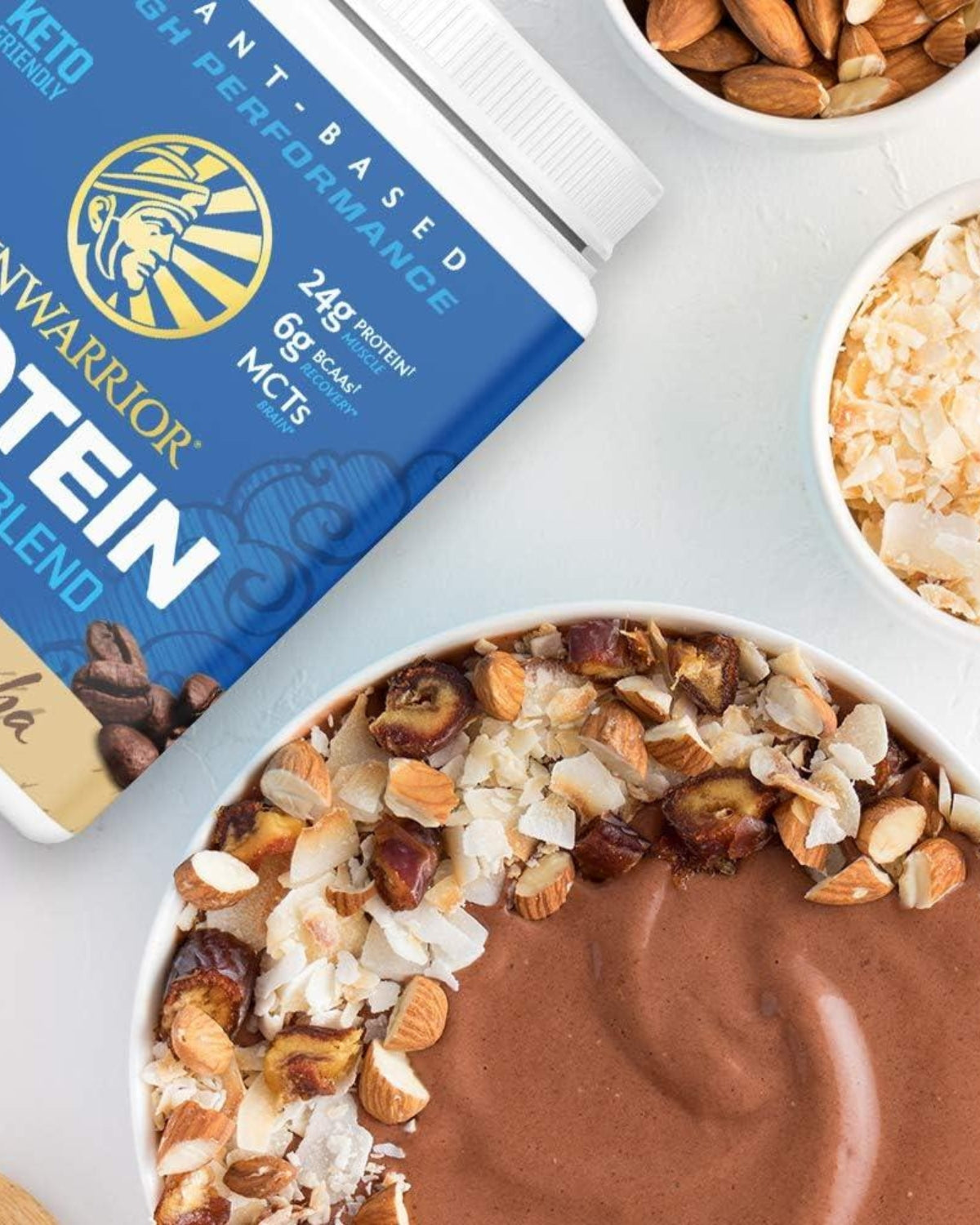 Proteina Vegana Organica Sunwarrior Mocha 375g