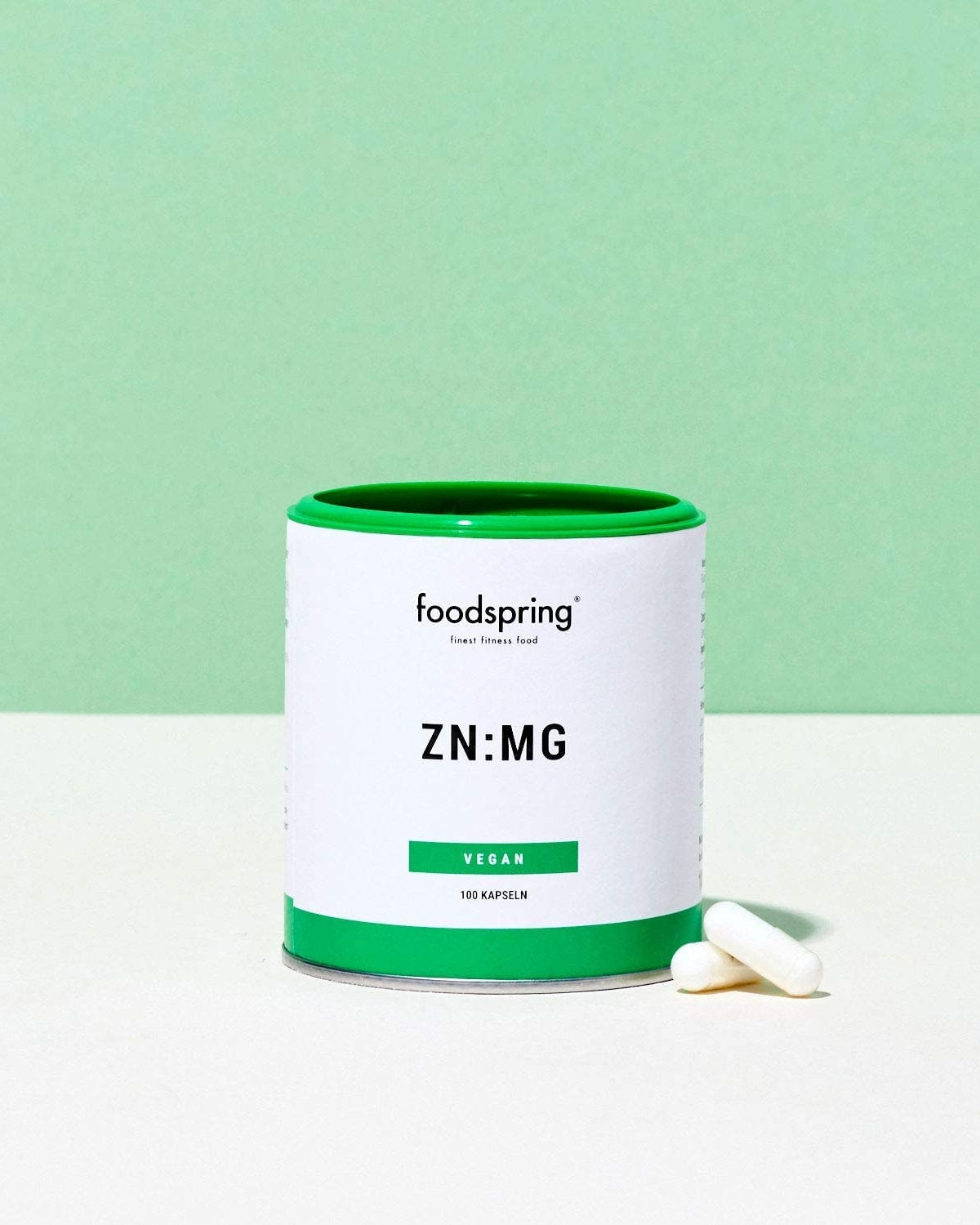 Zinc si Magnesiu 100 capsule, Vegan, Foodspring